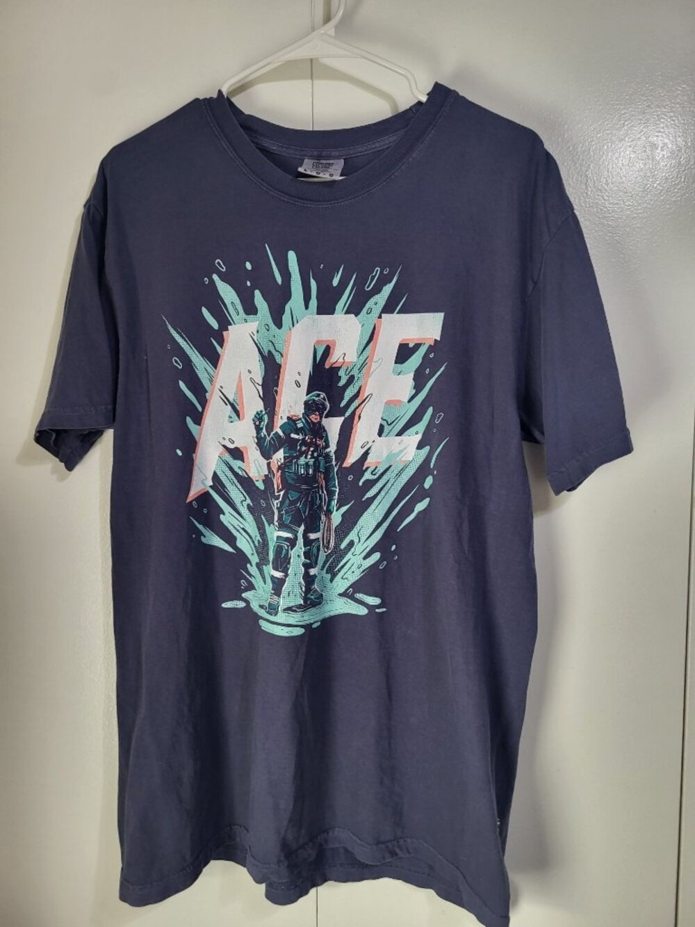 Ubisoft Six Siege ACE T-Shirt Official Explosive Breacher Design SZ LG